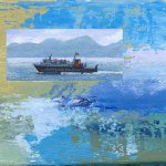 Colonsay-Jura, 12.5x10cm, acrylic on canvas
