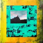Colonsay Oranges, 15x15cm, acrylic on canvas