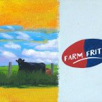 Farm Frights, 25.5x20cm, acrylic on canvas
