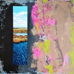 Forsinard Blues & Pinks, 76x61cm, acrylic on canvas